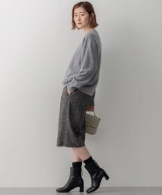 23区 S ヘリンボーンループツイード ハーフパンツ