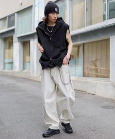 WEGO ノースリZIPパーカー