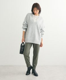 Green Parks ・Ｐｅｔｉｔ　Ｆｌｅｕｒ　深Ｖネックニットチュニック