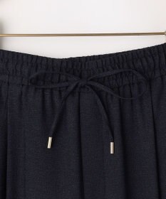 組曲 ライトリネンライクイージーワイド パンツ