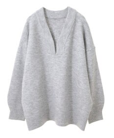 Green Parks ・Ｐｅｔｉｔ　Ｆｌｅｕｒ　深Ｖネックニットチュニック