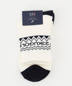 23区GOLF 【WOMEN】ノルディクロゴ ショートソックス