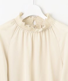 Feroux 【WEB一部店舗限定】スタンドネック ブラウス