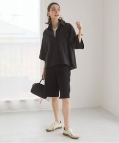 WEGO 【ANGIE VINTAGE】キャンブリックボイルオーバー半袖シャツ