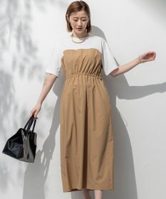 撥水加工/洗える】ビスチェデザイン マルチワンピース / 23区