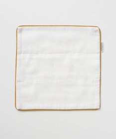 京和晒綿紗 ガーゼハンドタオル　白5重合わせ