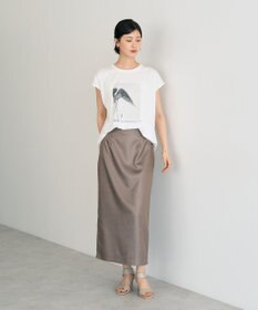 YECCA VECCA シャイニーロングスカート