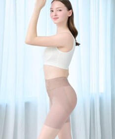 BRADELIS New York 【BRADELIS New York】メッシュシェイプガードル 1枚履き可能 補整 ガードルショーツ 太もも細見え ヒップアップ