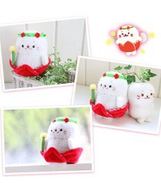 Mother garden しろたん お座り ちびマスコット 《お花の妖精 チューリップたん》 14cm