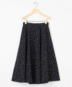 組曲 S フラワースパンコールプリント スカート