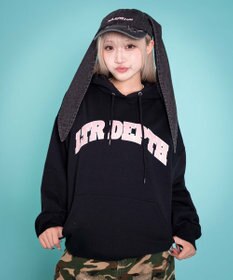 WEGO 【ユニセックス着用ITEM/MLサイズ展開】カレッジプルパーカー