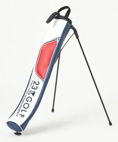 23区GOLF 【UNISEX】セルフスタンドバッグ内蔵キャディバッグ キャリー付き 練習や電車移動に◎