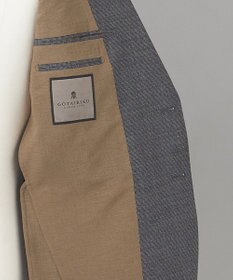 GOTAIRIKU 【御幸毛織】 WOOL×SOLOTEX ストレッチスーツ（平織/グレー）