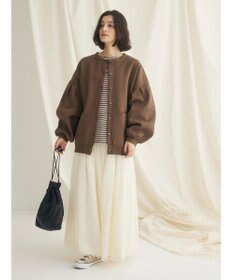 CRAFT STANDARD BOUTIQUE リサイクルポリエステルニットカーディガン