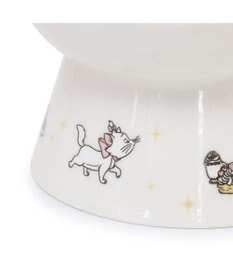 PET PARADISE ディズニー ３兄弟 猫 高さのあるえさ皿