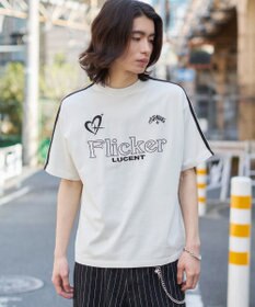 WEGO 【ユニセックス着用ITEM】スリーブラインロゴBIG　T（SS）