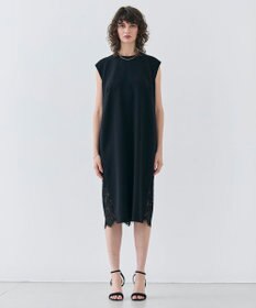 BEIGE， KALMIA / バックファスナーレースドレス