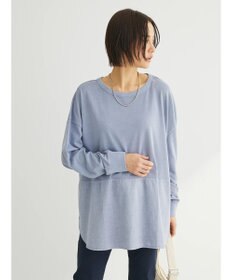 Green Parks ピグメントドッキングスリットデザインチュニック