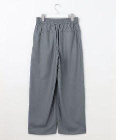自由区 S 【カタログ掲載・洗える】フルダルスパンマイクロピーチワイドストレート パンツ