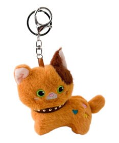 WEGO ネックレスねこちゃんぬいぐるみキーホルダー