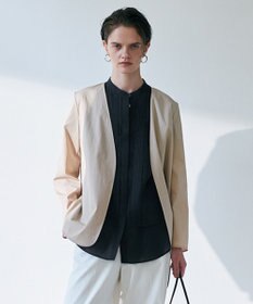 ICB 【30th ANNIVERSARY】 NEO Unleash ノーカラージャケット サンドベージュ