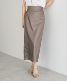 YECCA VECCA シャイニーロングスカート