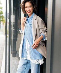 UNFILO 【WEB限定カラー】コットン オーバーシャツ