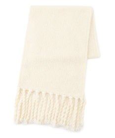 23区 【見上愛さん着用】ブラッシュドエアーウール ニット マフラー