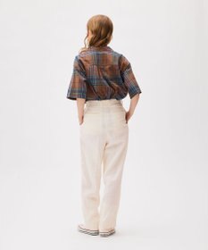 LENO FRENCH WORK HEVY LINEN TROUSERS リネンパンツ