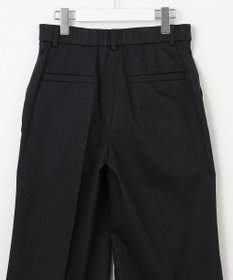 自由区 【接触冷感・吸湿・速乾・XXSサイズあり】COOL MAXクロップド丈 ワイドパンツ