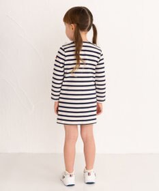 MIKI HOUSE HOT BISCUITS 【80-120cm】ボーダーワンピース