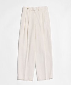 LENO FRENCH WORK HEVY LINEN TROUSERS リネンパンツ