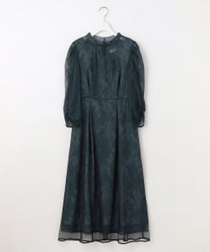 ANY SIS 【Lily calin】バイカラードットチュール ドレス