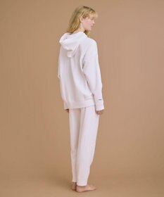 une nana cool 【綿混】あくびのお嬢さんのブークレー裏毛フーディー