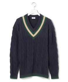 J.PRESS YORK STREET 【UNISEX】チルデンVネック ニット