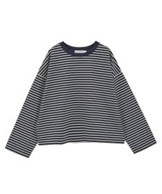 AMERICAN HOLIC カラーボーダークロップド丈プルオーバー