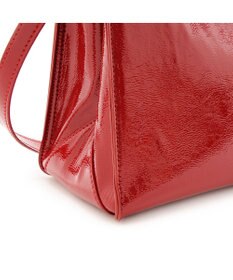 MioFIRANO ホースシューエナメルハンドバッグ 2WAY　FIRANO フィラノ