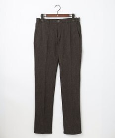 JOSEPH ABBOUD 【キングサイズ・ウエストも伸びる】オーガニックストレッチムリネピケ パンツ