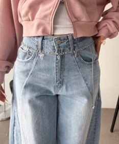 WEGO Lモチーフチャームチェーンベルト