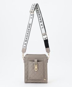 LA BAGAGERIE シープキルトWストラップスクエアショルダー