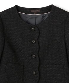 TOCCA 【消臭】BABY SCALLOP ツイードジャケット