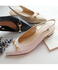 Pointer 日本製 本革ビット付きミュール