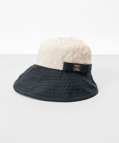 AURORA 【 LANVIN en Bleu （ランバン オン ブルー）】グログランブレードジョッキーキャップ