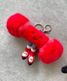 WEGO スポーツぬいぐるみキーホルダー