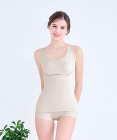 BRADELIS New York 【Yukine inc. 】ゆきねえ365綿混モアらくすっぽりショーツ25 深め 補正下着 補整