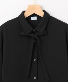 組曲 S ジョーゼットジャージーボウタイチュニック ブラウス