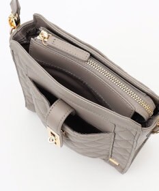 LA BAGAGERIE シープキルトWストラップスクエアショルダー