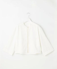 自由区 ファンクショナルブロード ノーカラーブルゾン