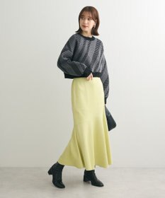 Green Parks マシュマロスエードマーメイドスカート