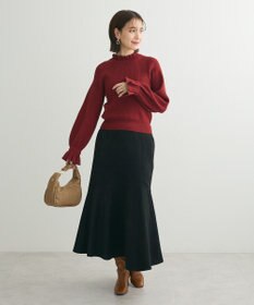 Green Parks マシュマロスエードマーメイドスカート